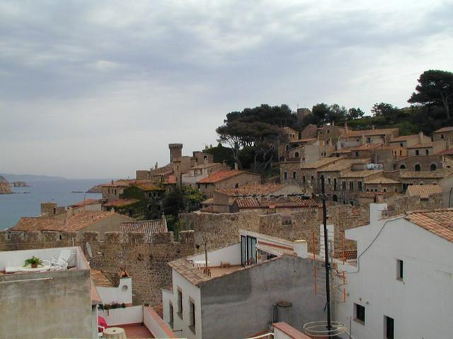 View of Tossa de Mar including the hilltop castle