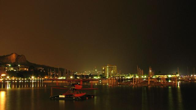 Townsville by night