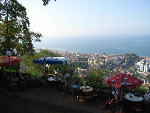 View from Boztepe tea garden.