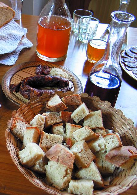 Traditional Istrian meal