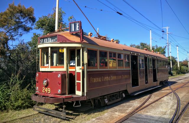 Tram 249 at Sydney Tramway Museum