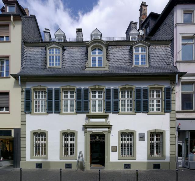 Karl Marx birthplace, a Baroque building constructed in 1727 and now containing a museum of Marx and Marxism