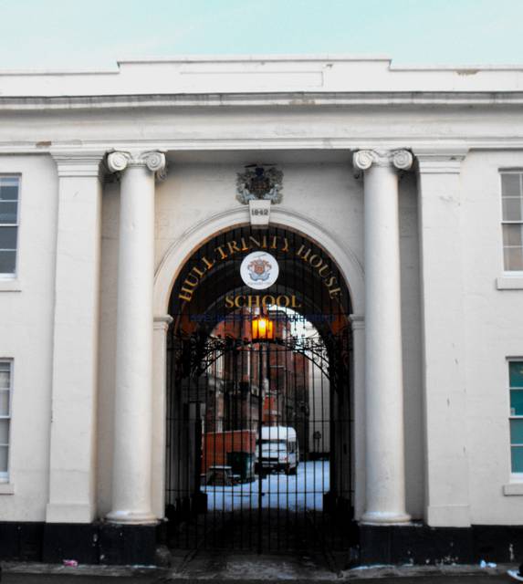 Entrance to Hull Trinity House School