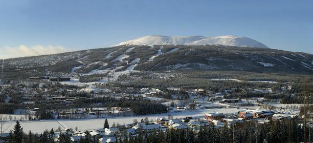 Trysil slopes around Trysil mountain