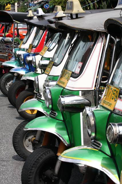 Tuk-tuks in Bangkok