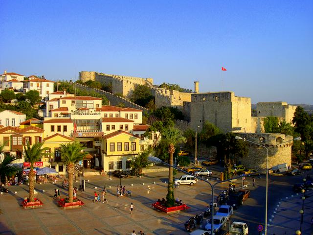 The old town and the castle of Çeşme