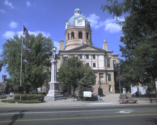 Downtown New Philly - Tuscawaras County Courthouse.