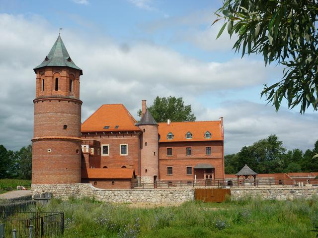 Reconstructed castle