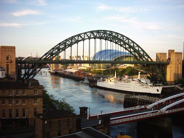 Tyne Bridge and The Sage