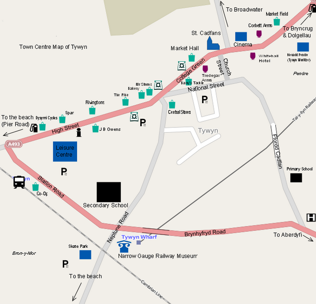 Town Centre Map