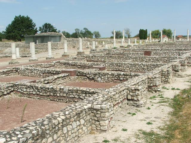 Gorsium, a Roman settlement of 200 hectares