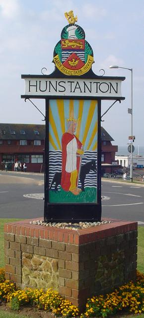 Town sign