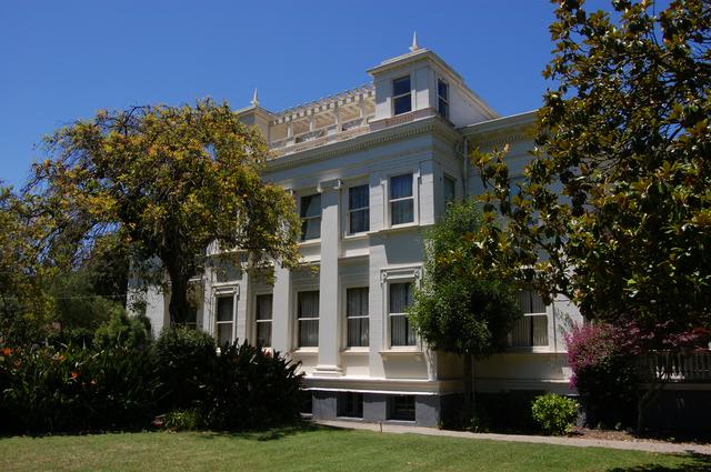 Mare Island Quarters A, which formerly functioned as an admiral's mansion