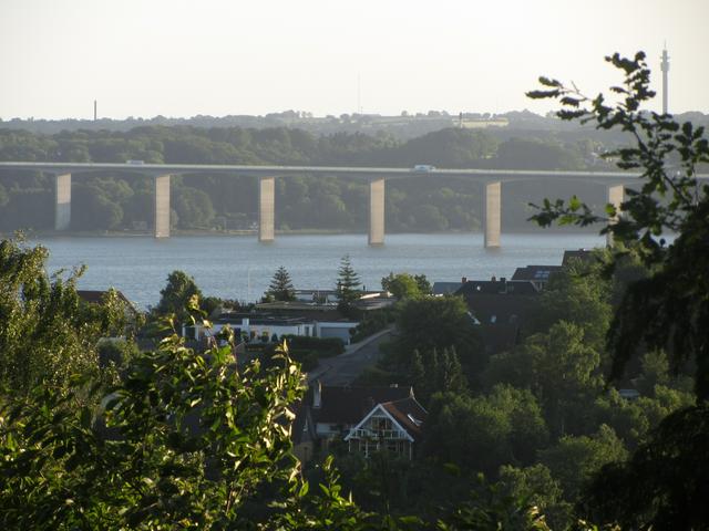 Vejle Fjord and Vejle Fjord bridge