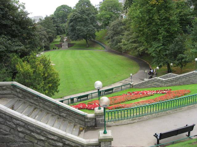 Union Terrace Gardens - a public park in the city centre