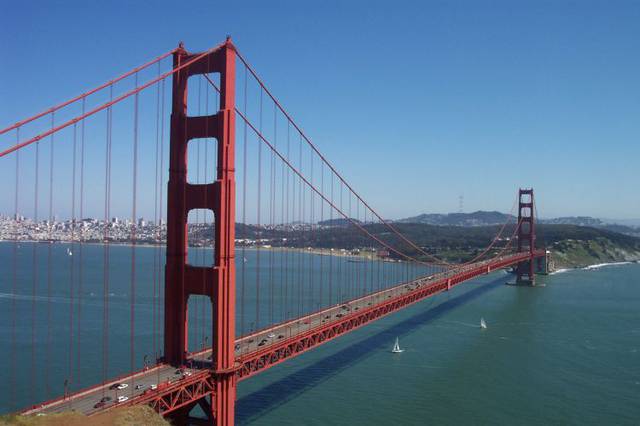 Golden Gate Bridge in San Francisco