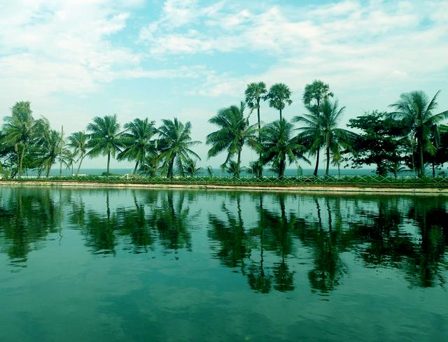 VUDA park water pond, Visakhapatnam