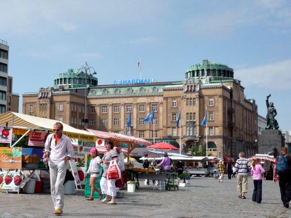 The market square