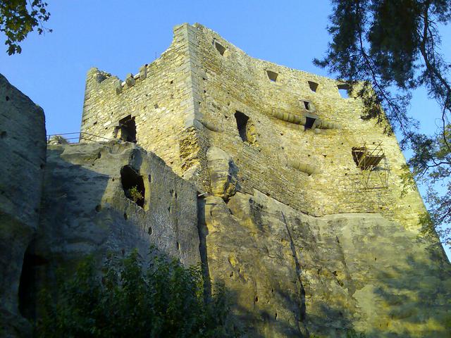 Valečov castle ruin