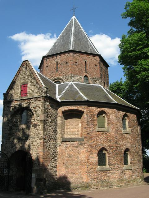 The Valkhof chapel, built around 1030, is one of oldest intact buildings.