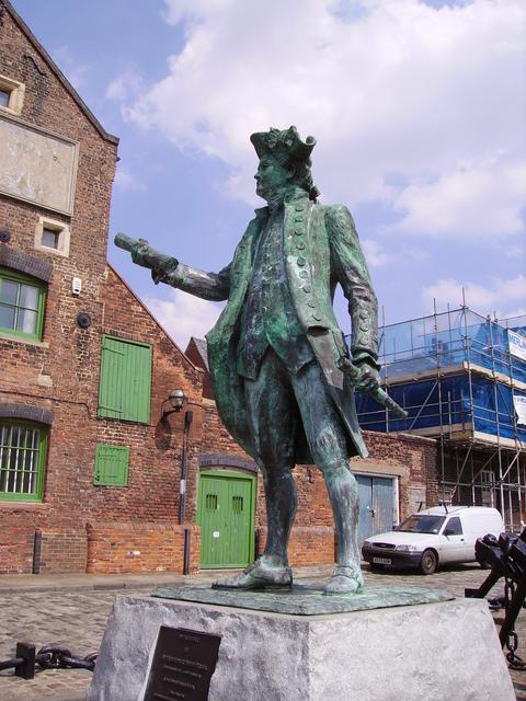 Vancouver statue in Kings Lynn