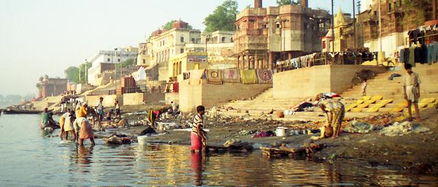 Harishchandra Ghat (burning ghat)