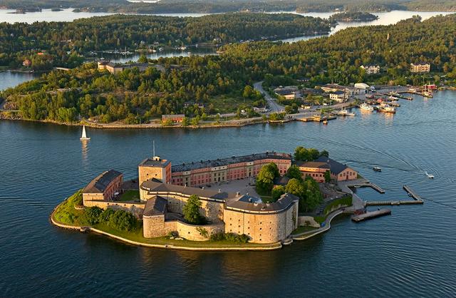 Vaxholm fortress.