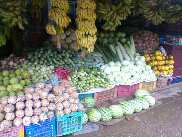 Vegetable shop in Meppadi