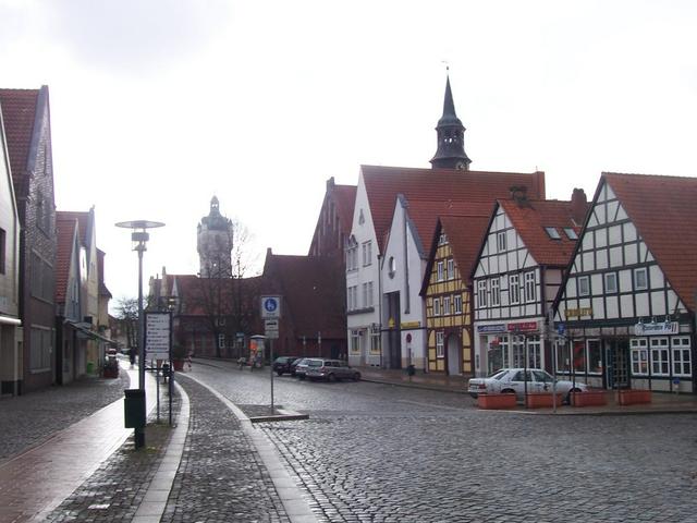 Große Straße in Verden an der Aller