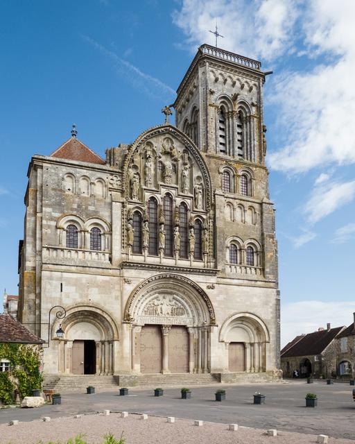 Front view of the basilica