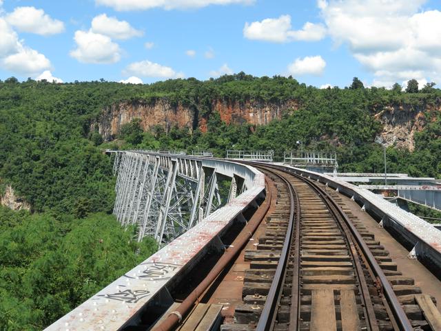 View from the Gokteik Viaduct