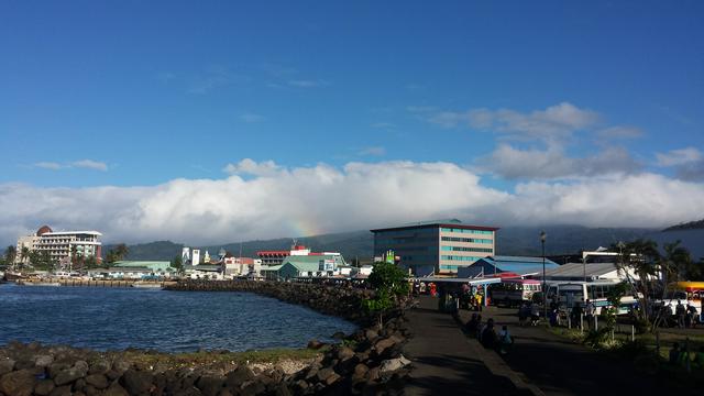 Along the seafront