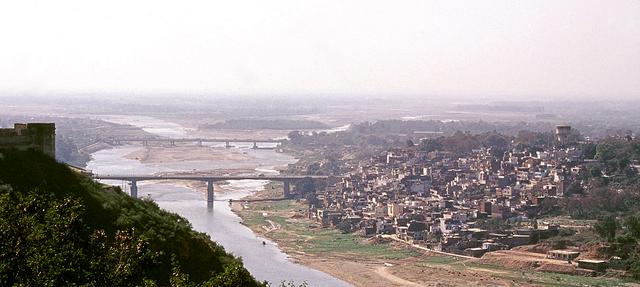 View of Jammu and the Tawi River