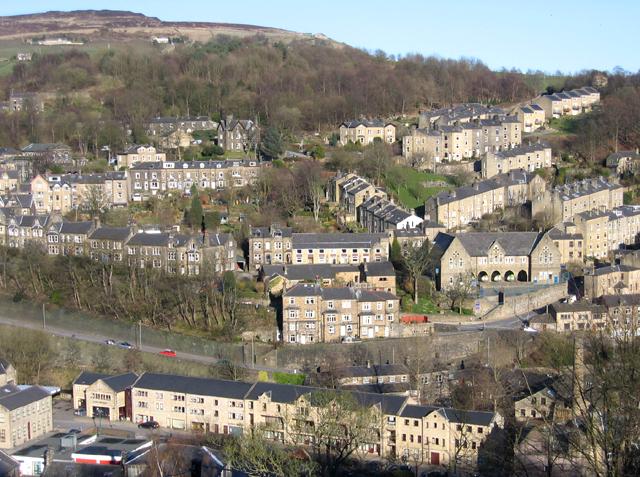 View over Hebden Bridge