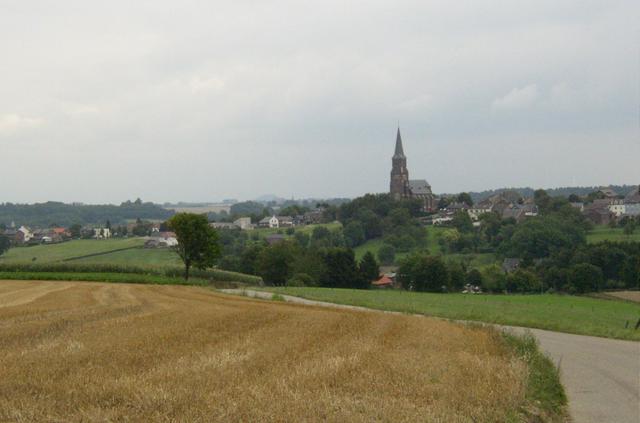 The St. Martinus Church is a real landmark, visible from far away