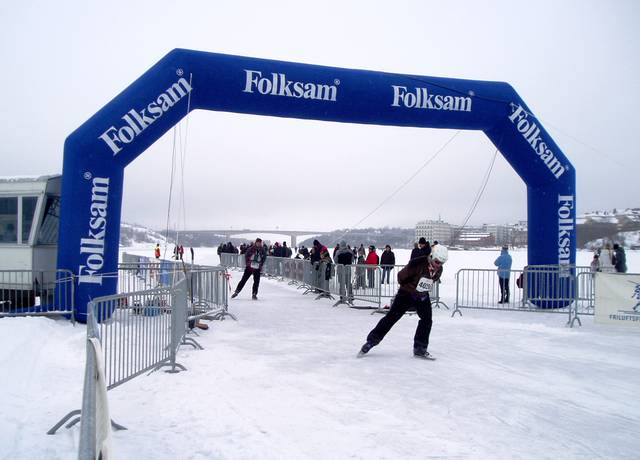 Vikingarännet, an annual ice-skating race from Uppsala to Stockholm.