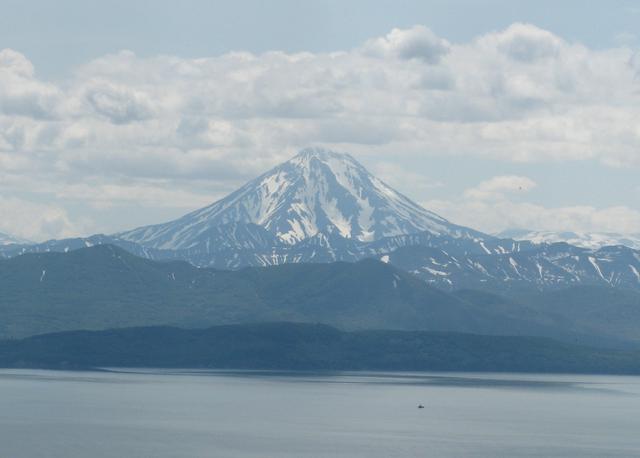 Volcano on the Kamchatka Peninsula