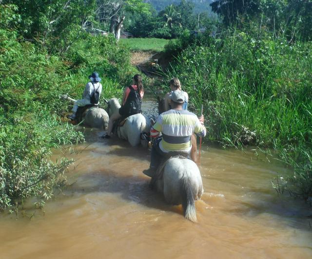 Horseback riding in Vinales, Cuba