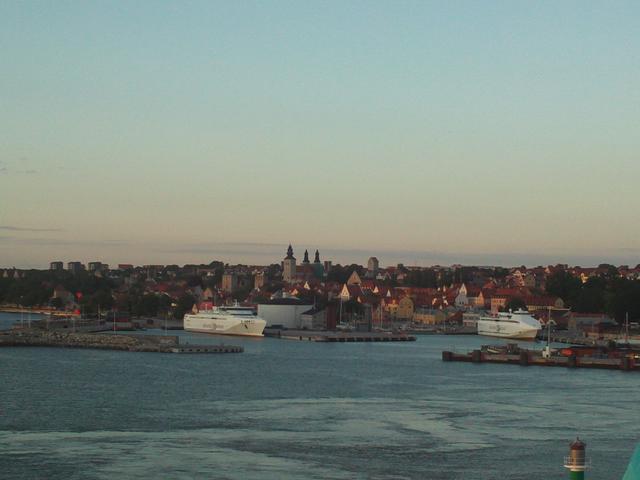 Visby city view