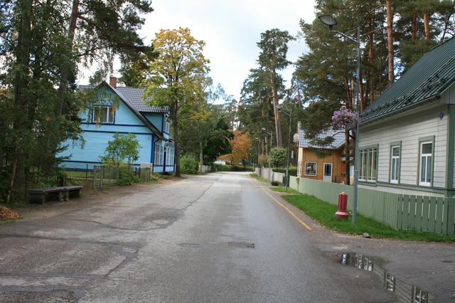 Wooden houses in Võsu