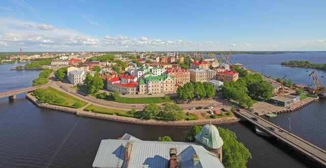 Vyborg skyline