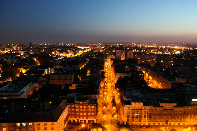 Ostrava by night