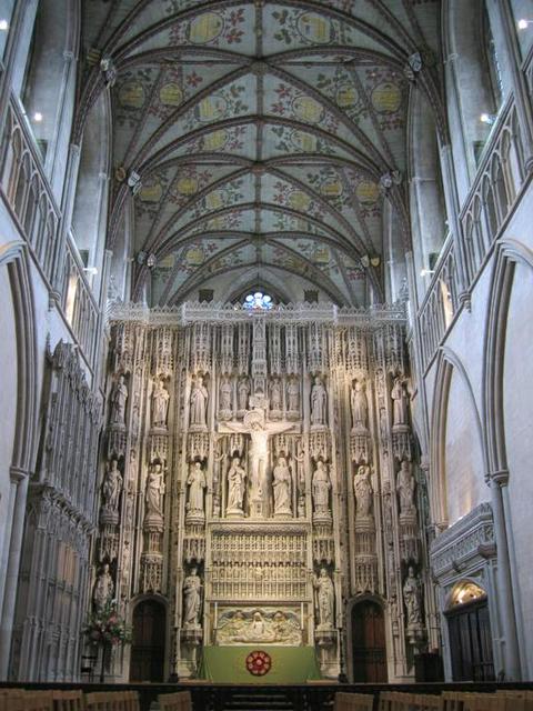 The Wallingford Screen in the cathedral