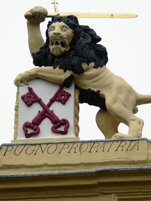 Coat-of-arms of Leiden at the Burcht