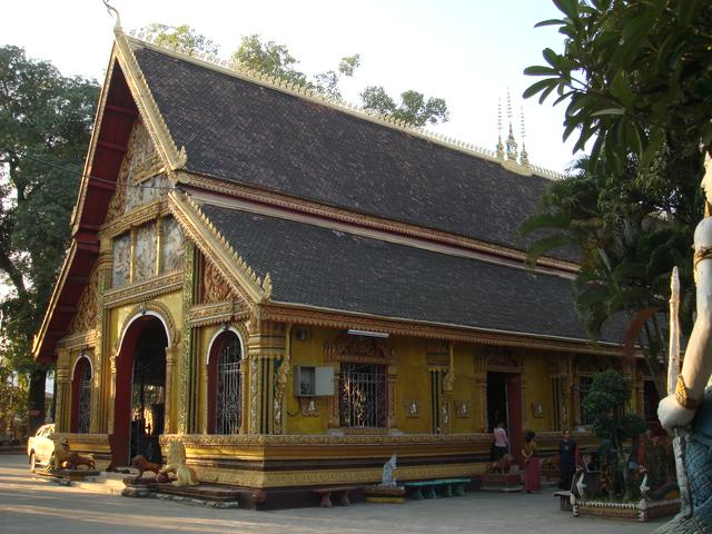 Wat Si Muang monastery in Vientiane