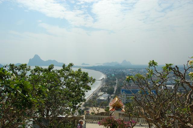 View from Wat Thammikaram, Prachuap Khiri Khan