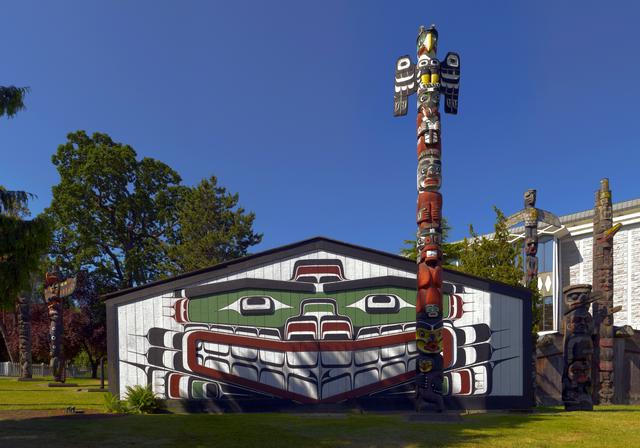 Wawadit'la, a Kwakwaka'wakw "big house", in Victoria