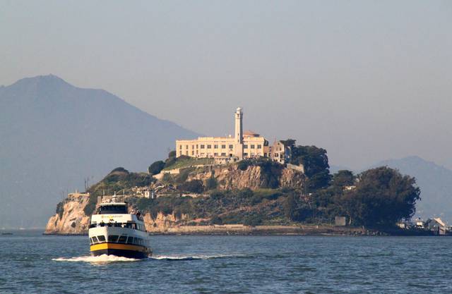 Approaching the Island of Alcatraz