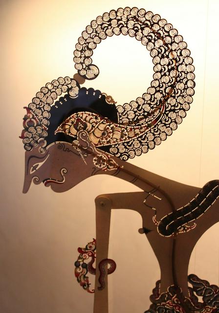 Wayang puppet or shadow puppet