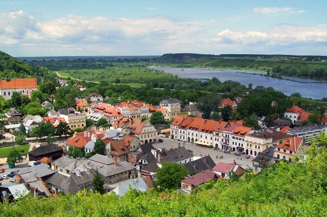 View over Kazimierz Dolny